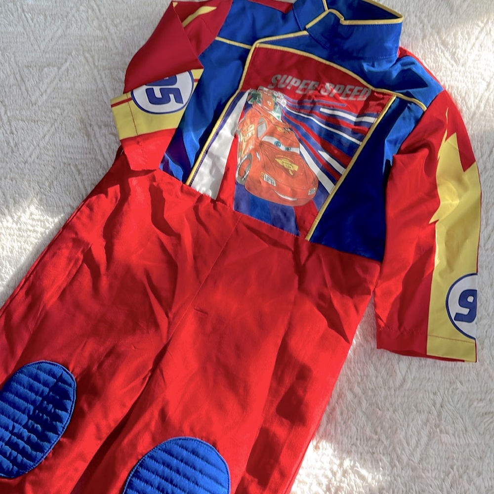 Lightning McQueen Racecar Driver Costume